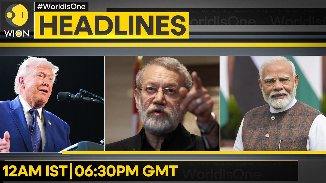 PM Modi Speaks With Iranian President | Iran's Larijani Vows To Make Trump Sorry | WION Headlines