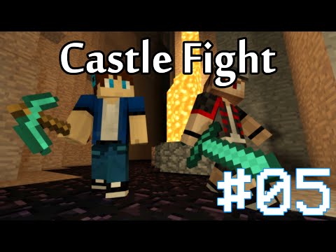 CocoNet - Minecraft Castle Fight - Ep 5 - Nether = Bad idea