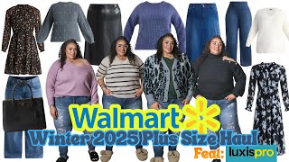 Walmart Plus Size Haul|Walmart New Arrivals|Plus Size Winter 2025|Plus Size|FT Luxispro|TashaStJames