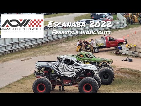  Armageddon on wheels escanaba 2022 freestyle highlights 