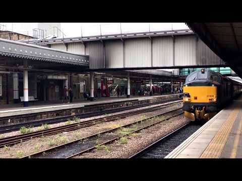 Rail Tour 37608+31452 At Sheffield From Barrow Hill L.I.P. To Derby
