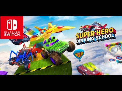 Super Hero Driving School Nintendo Switch Gameplay HD 1080p - YouTube