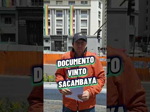 DOCUMENTO IMPORTANTE PROYECTO VINTO-SACAMBAYA. TRAMO RUTA ALTERNATIVA COCHABAMBA-LA PAZ