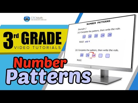 3rd Grade Math Tutorials Number Patterns