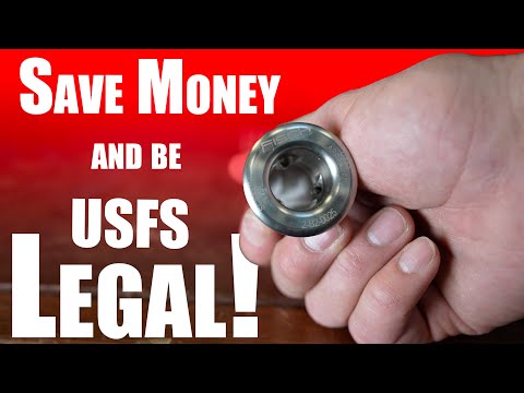 Save Money and Be USFS Legal! Fisch Moto Spark Arrestor Spotlight and Install