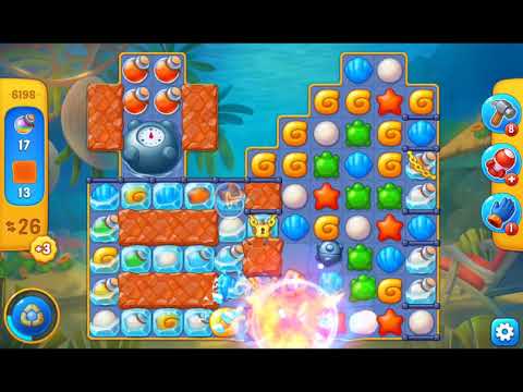 Fishdom 2021 - Level 6198   #playrix #fishdom #gaming