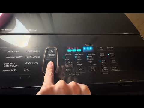 Samsung Washer Test Mode U6 Error Unbalanced Easy Fix