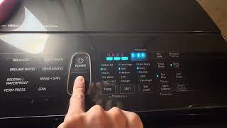 Samsung washer test mode U6 error (unbalanced) easy fix