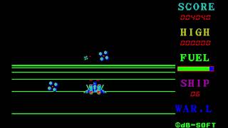 Zexas (ゼクサス光速２０００光年) for the NEC PC-88