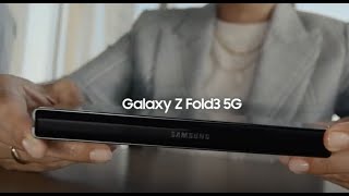 Samsung Galaxy Z Fold3 5G | Una pantalla para cada parte de ti anuncio