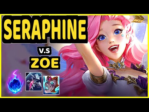 SERAPHINE vs ZOE - MID GAMEPLAY - EUW Ranked MASTER