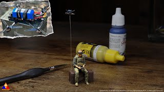 Painting a Ukrainian FPV Drone Operator | 1/35 Scale Military Model Tutorial