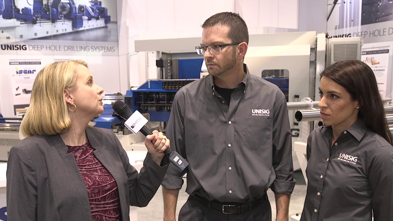 UNISIG | Deep-hole Drilling Systems and Technologies — IMTS 2018