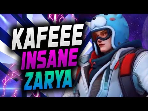 KAFEEE WORLD RANK #1 Zarya - 4410 SR! OVERWATCH SEASON 13 TOP 500