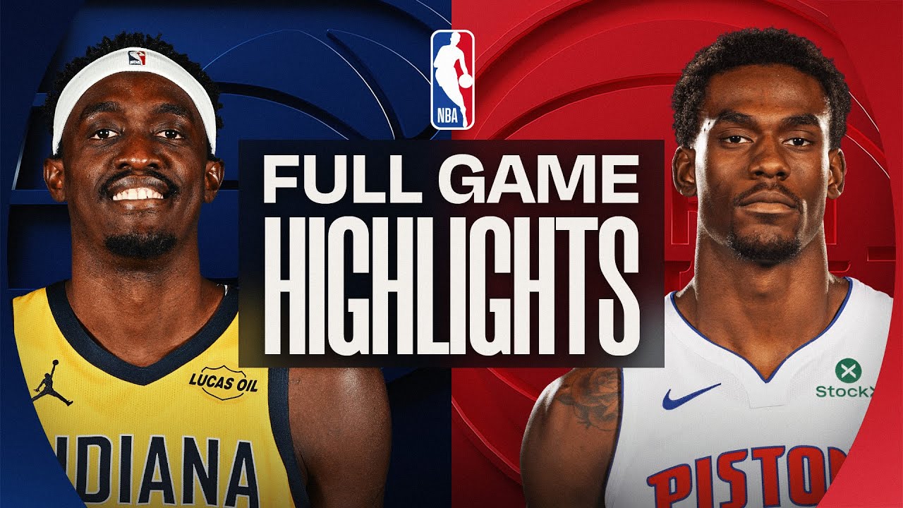 PACERS at PISTONS | FULL GAME HIGHLIGHTS | November 17, 2025