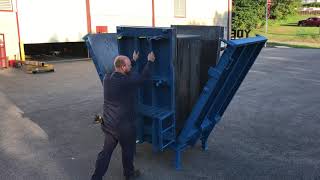 Steel Precast Concrete Form With Collapsible Core