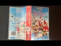 Opening Closing To A Walt Disney Christmas 1992 VHS UK