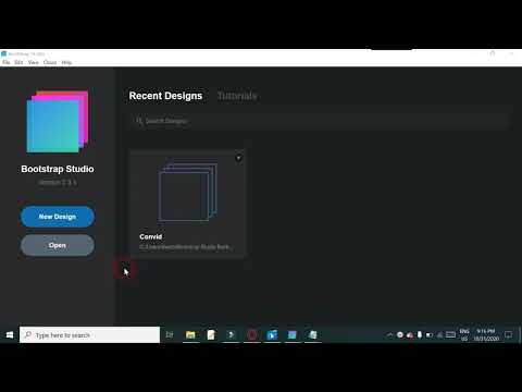 Starting Multiple Pages in Bootstrap Studio and OS Text Editor