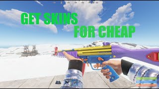 HOW TO GET RUST SKINS FOR CHEAP!