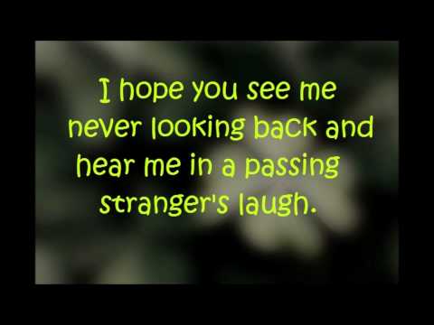 Biggest Regret--Ryan Tedder (Lyrics on Screen and Description)