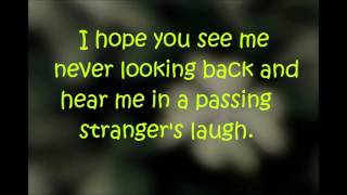 Biggest Regret--Ryan Tedder (Lyrics on Screen and Description)