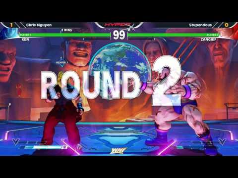WNF 2.8 SFV - Chris Nyguen (Ken) vs Stupendous (Zangief)