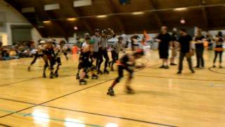 preview picture of video 'Dutchland Rollers vs. Hammer City (Ontario) 10-23-10'