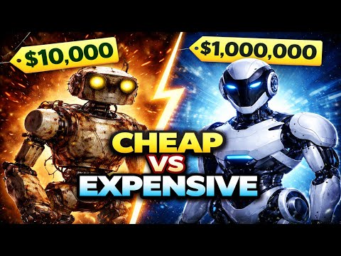 $10,000 vs $1,000,000 Humanoid Robots!