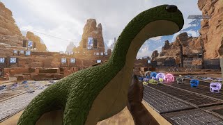 [Apex]ﾜｯﾁｮﾝの動画取ってたら害悪野良に会ったのでキャリーしました