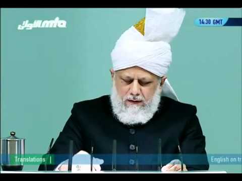 Holy Prophet's sa attribute of forgiveness   Friday Sermon 14th January 2011 anglais clip2