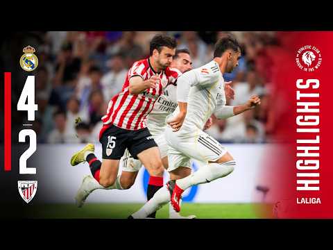 Imagen de portada del video HIGHLIGHTS | Real Madrid CF 4-2 Athletic Club | LaLiga EA Sports 2025/26 J38