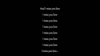 I miss you love- Maria Mena lyrics