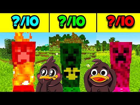 Lucky Maker - Minecraft: CREEPERS / Rate from 1 to 10 🤯