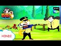 हनी बनी पुलिस गश्ती के रूप में I HunnyBunnyJholmaalCartoonsforkidsHindi 