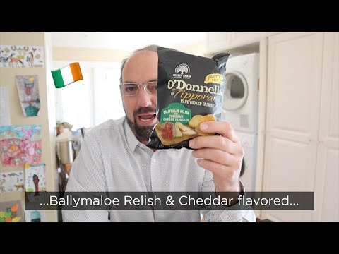 🇮🇪 O'Donnell's of Tipperary Ballymaloe Relish & Cheddar Cheese Crisps