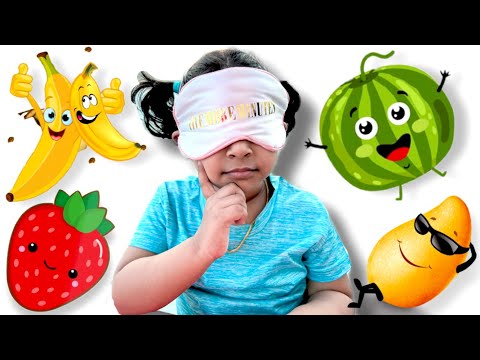 FRUITS CHALLENGE With Nafeesa | funny games for kids