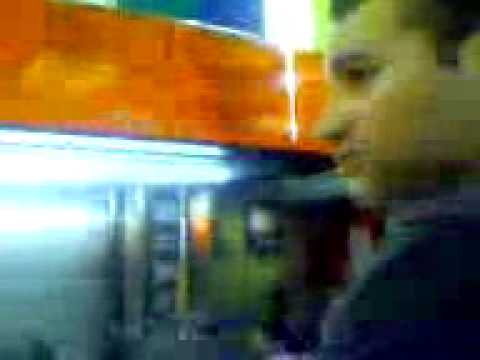 Dane Bowers drunk and rowdy in a kebab shop