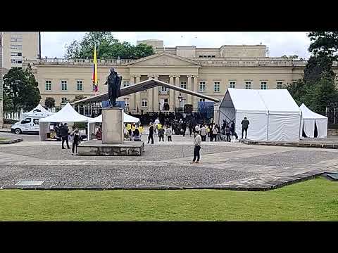 Plaza de armas, presidencia de la República 
