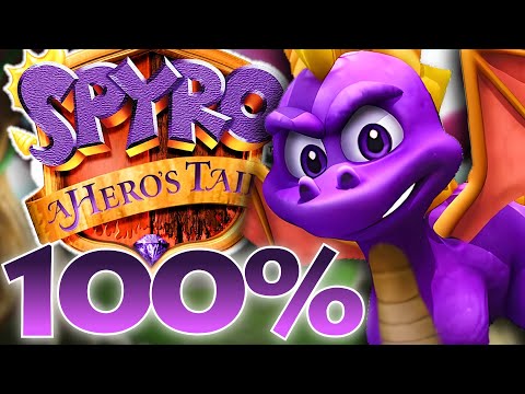 Spyro: A Hero's Tail - 100% Walkthrough (All Dark Gems, Light Gems & Dragon Eggs)
