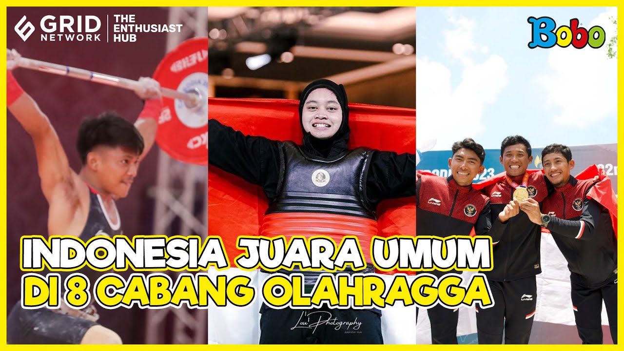Indonesia Juara Umum Sea Games 2023 Di Delapan Cabang Olahraga 🥇