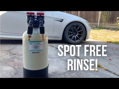 On The Go Portable Spotless Rinse Deionizer Review