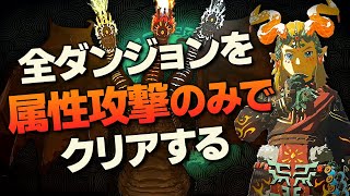オールダンジョン装備縛り攻略解説『属性攻撃編』【ゼルダの伝説 ティアーズ オブ ザ キングダム】