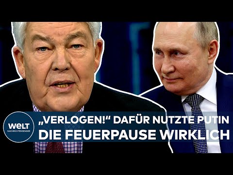UKRAINE-KRIEG: "Verlogen!" Ex-General verrät, warum Putin wirklich die Feuerpause ausgerufen hatte