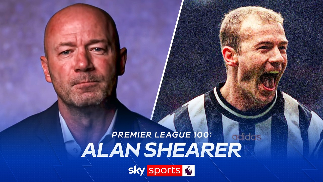 Alan Shearer's journey to being the Premier League's record goalscorer 🥇 | PL 100