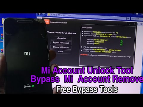 Mi Account Unlock Tool Account Bypass | Forgot Pattern, PIN, Password |  Mi Account Remove