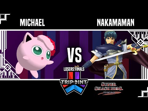 Tripoint Smash 210 - Losers Finals - Michael(Jigglypuff) Vs. Nakamaman(Marth)