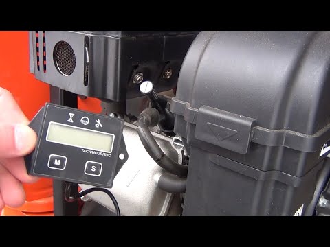 How To: Use a Small Engine Tachometer & Set Engine Speed | Reviewing the Cheapest One On Amazon
