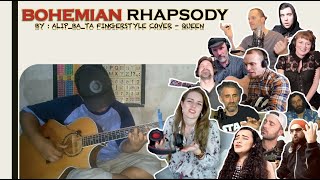 Download lagu ALIP BA TA ‼️  FINGER STYLE COVER SIMPLE REACTION ‼️ - Bohemian Rhapsody (QUEEN) INDO Subtitles mp3