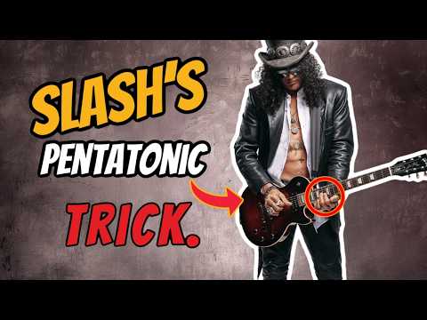 Slash's Uses This Simple Pentatonic Trick To Sound Amazing!