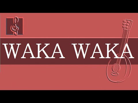 Mandolin  & Guitar Duet - Shakira - Waka Waka (This Time For Africa) (Sheet music - Guitar chords)